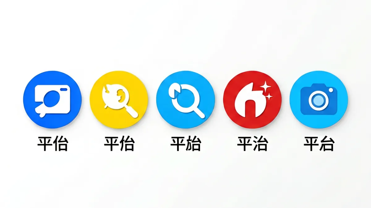 五个主流社交平台图标排列在一起，代表吃瓜黑料在微博知乎豆瓣抖音微信等渠道流通的生态全景